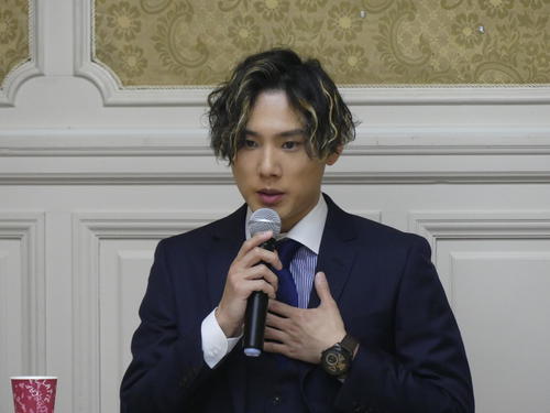 元ジャニーズJr.橋田康さん(2023年5月16日撮影)