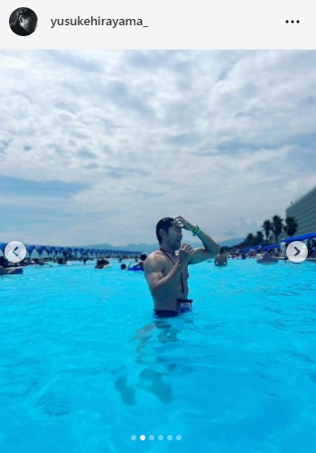 平山祐介のインスタグラムから