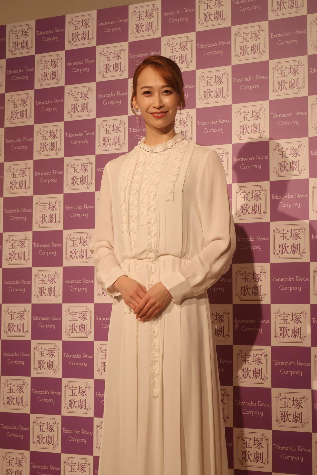 月城かなとへの感謝を語った海乃美月（撮影・村上久美子）