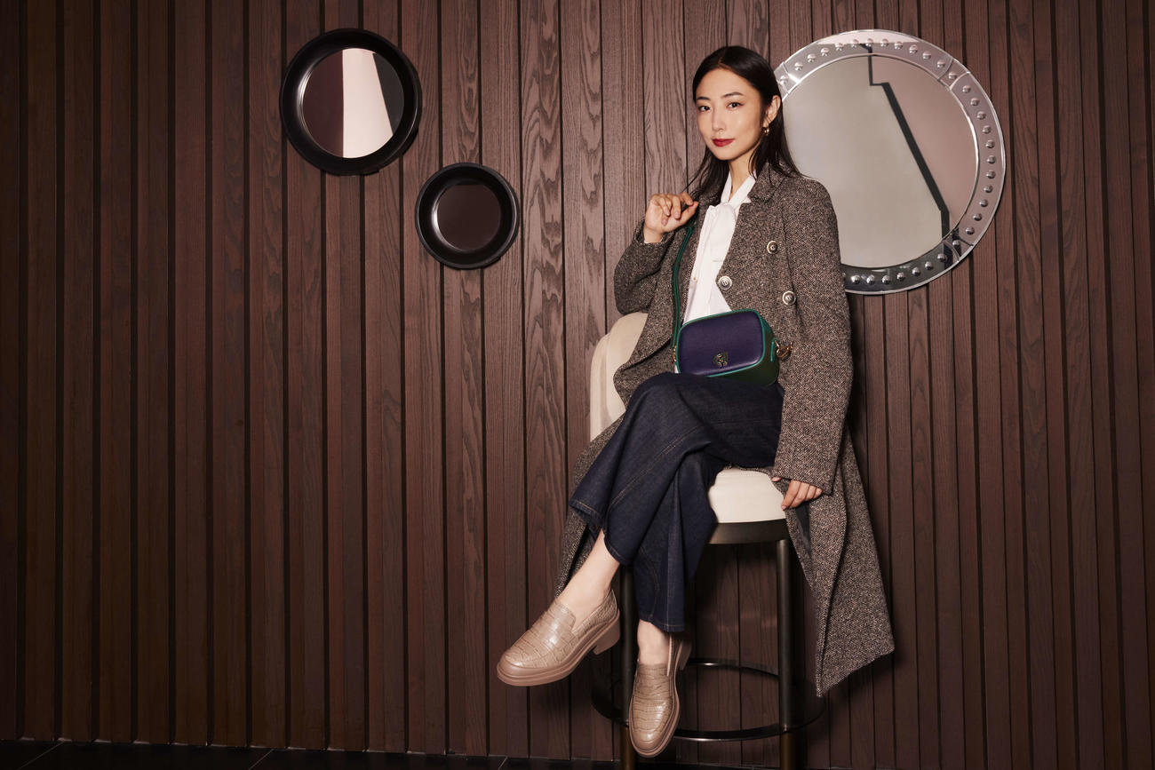 Cole Haanのブランドミューズに起用されたMEGUMI