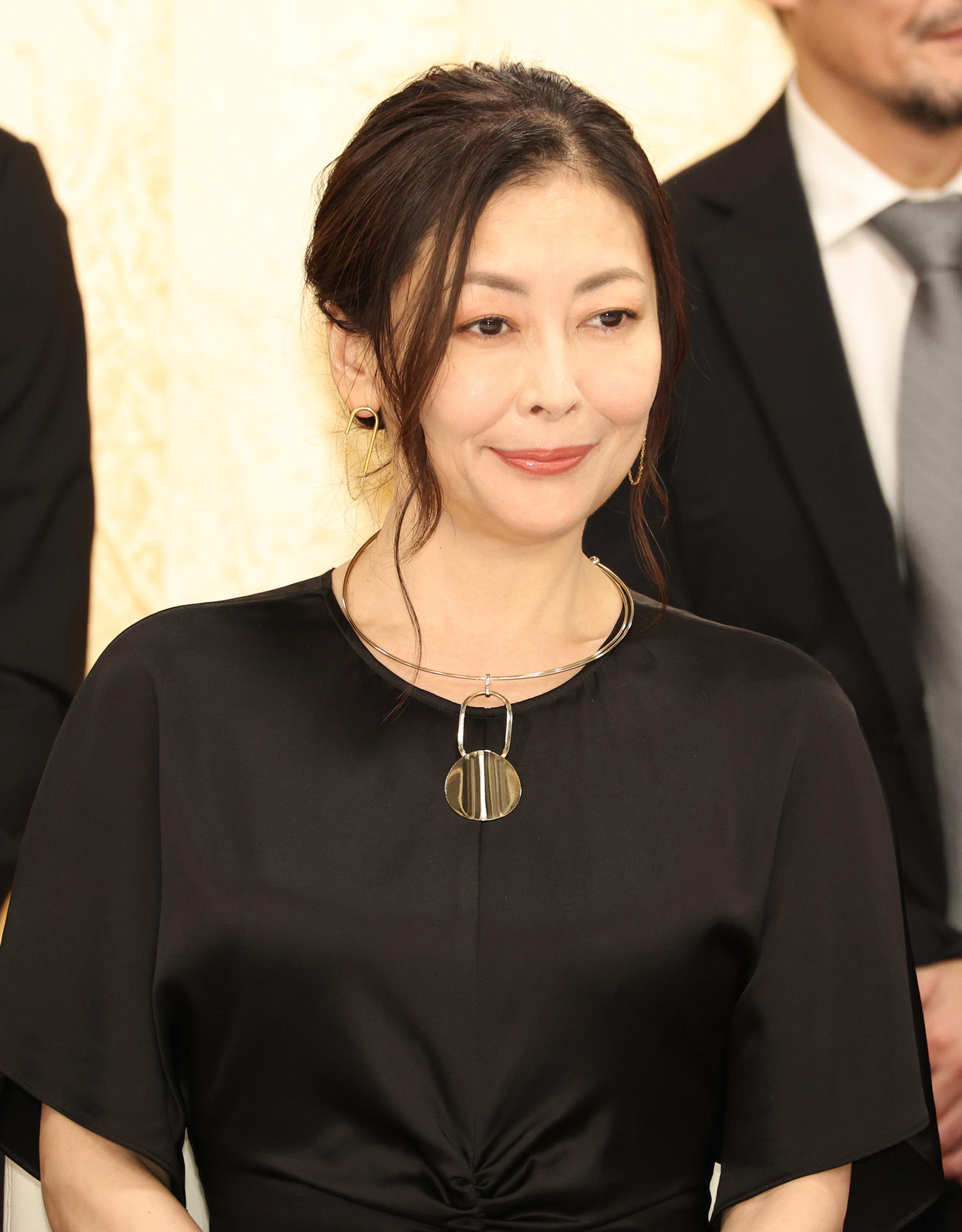 舞台「西遊記」製作発表を行った中山美穂（撮影・中島郁夫）