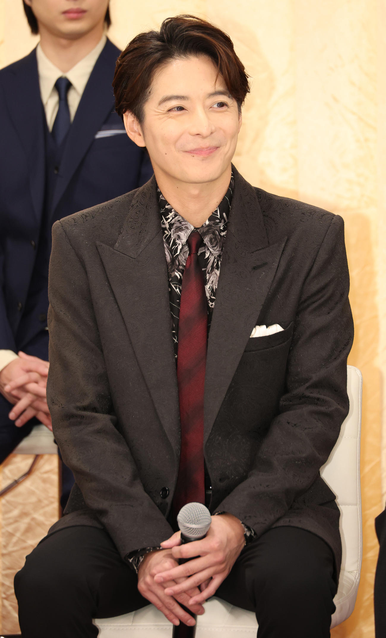 舞台「西遊記」製作発表を行った小池徹平（撮影・中島郁夫）
