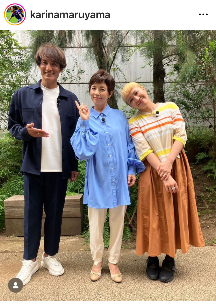 丸山桂里奈のインスタグラムから