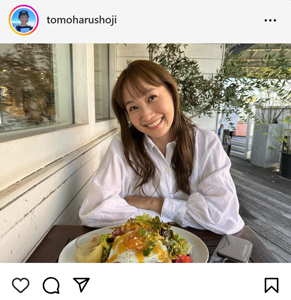 庄司智春のインスタグラムから