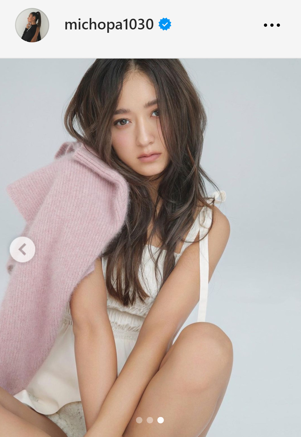 みちょぱのインスタグラムから