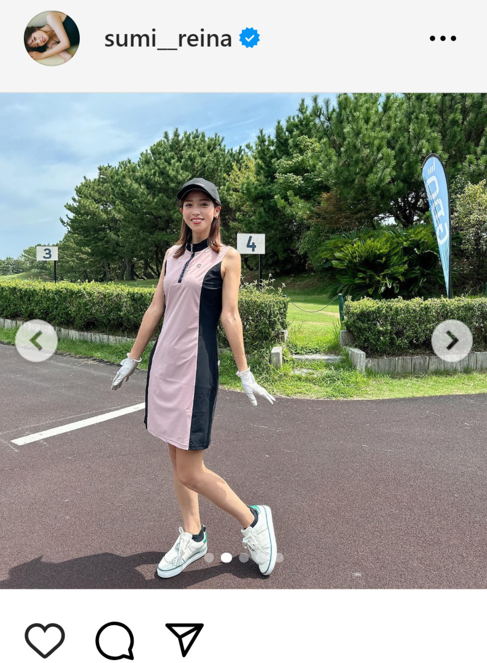 鷲見玲奈のインスタグラムから