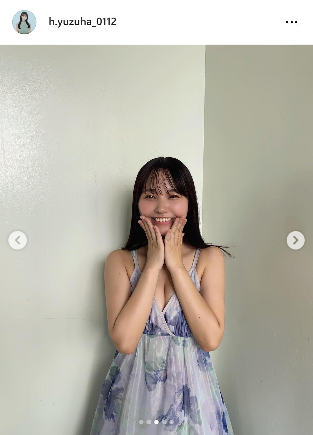 本郷柚巴のインスタグラムから