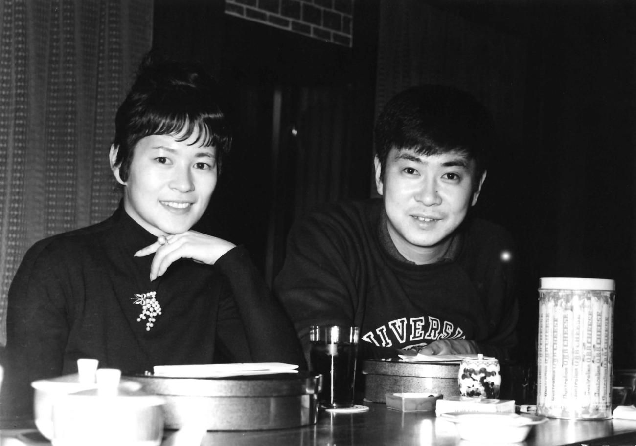 石原裕次郎さんとまき子夫人