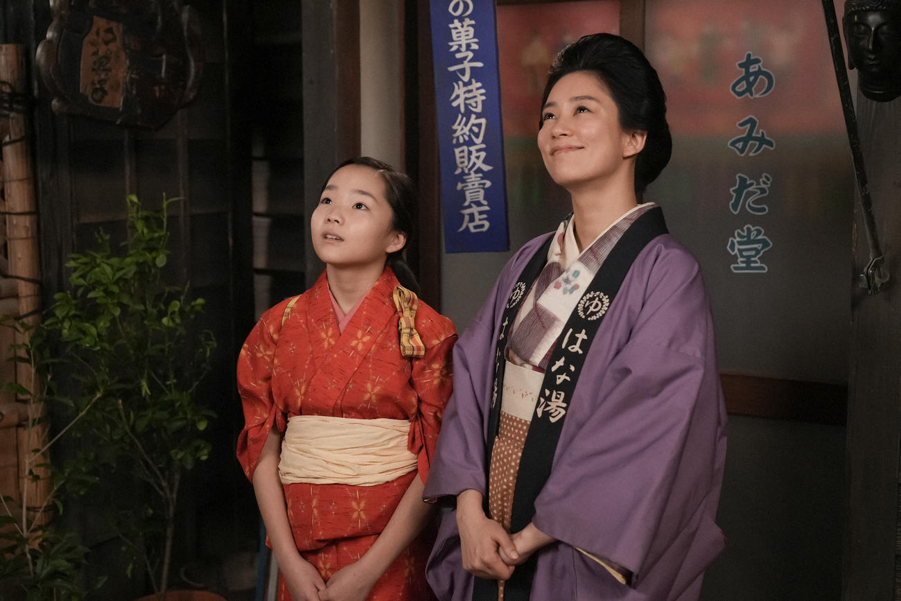 NHK連続テレビ小説「ブギウギ」の1場面（C）NHK