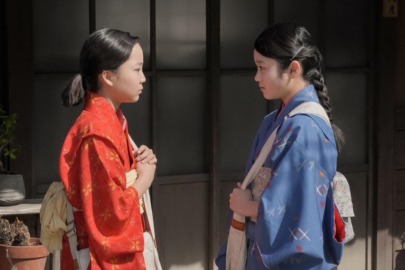 NHK連続テレビ小説「ブギウギ」の１場面（C）NHK