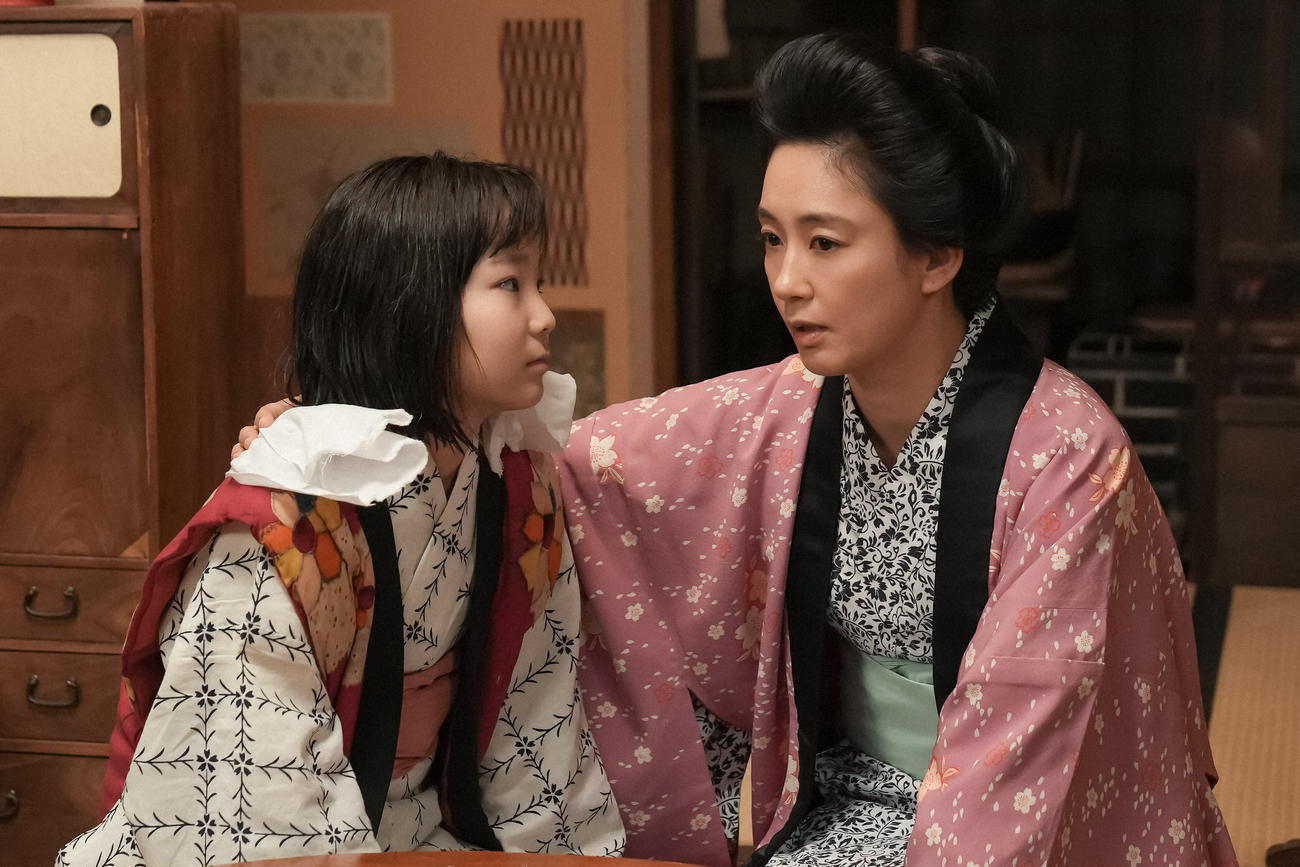 NHK連続テレビ小説「ブギウギ」の１場面（C）NHK