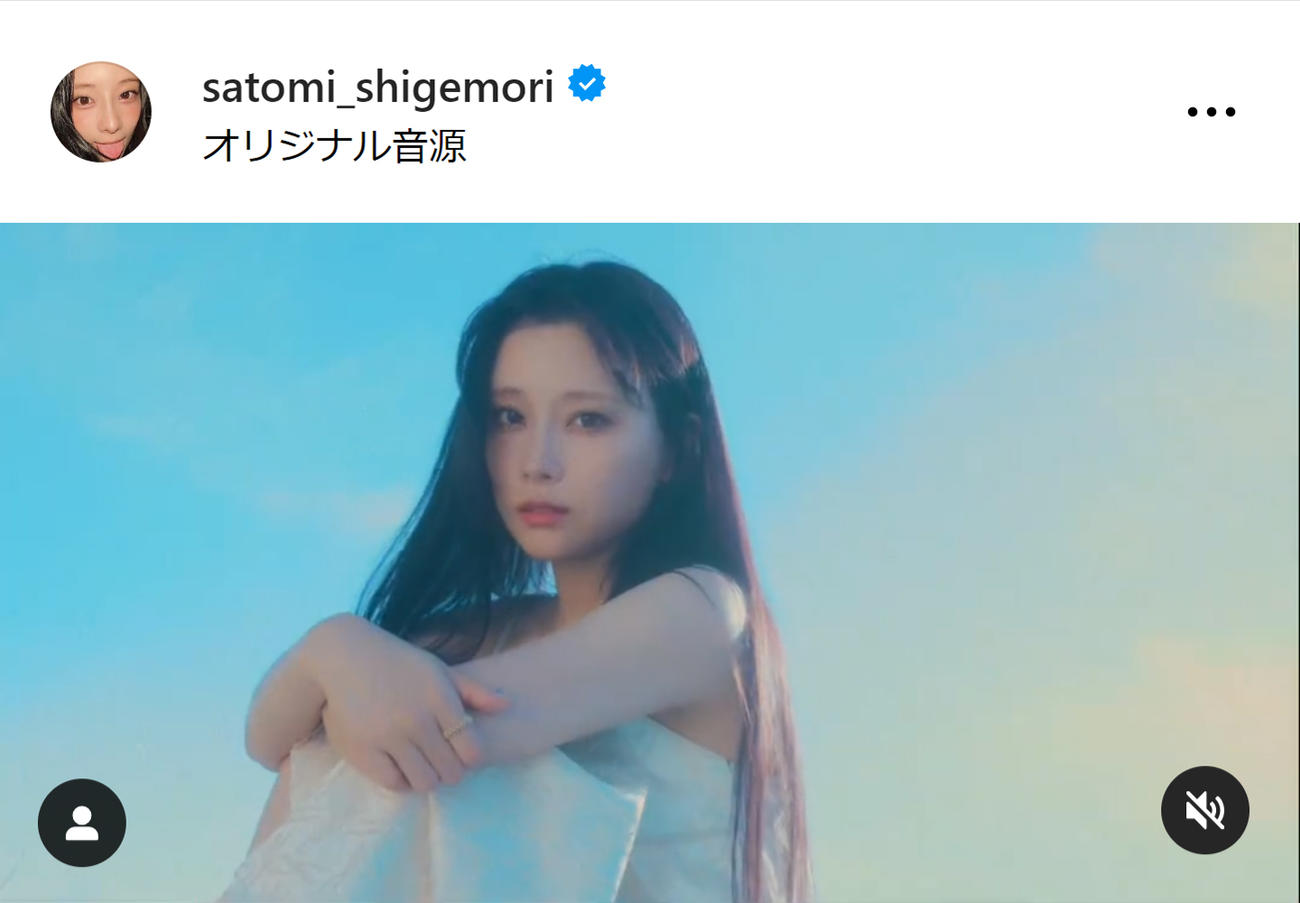 重盛さと美のインスタグラムから