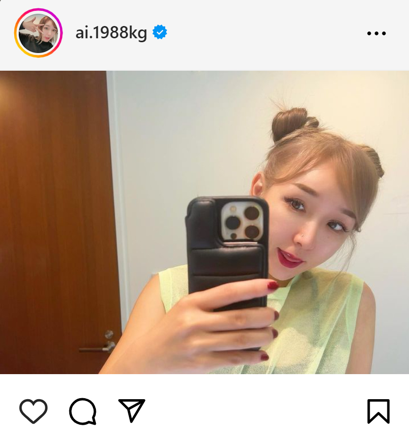 加護亜依のインスタグラムから