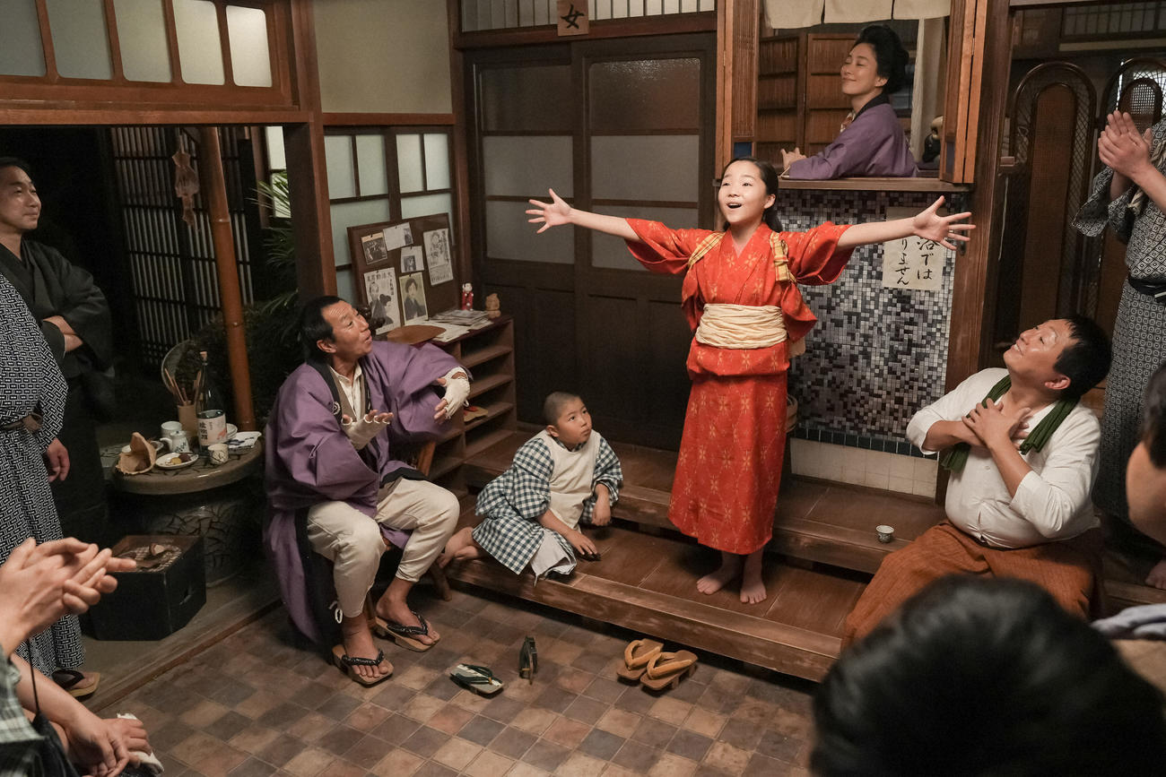 NHK連続テレビ小説「ブギウギ」の1場面（C）NHK