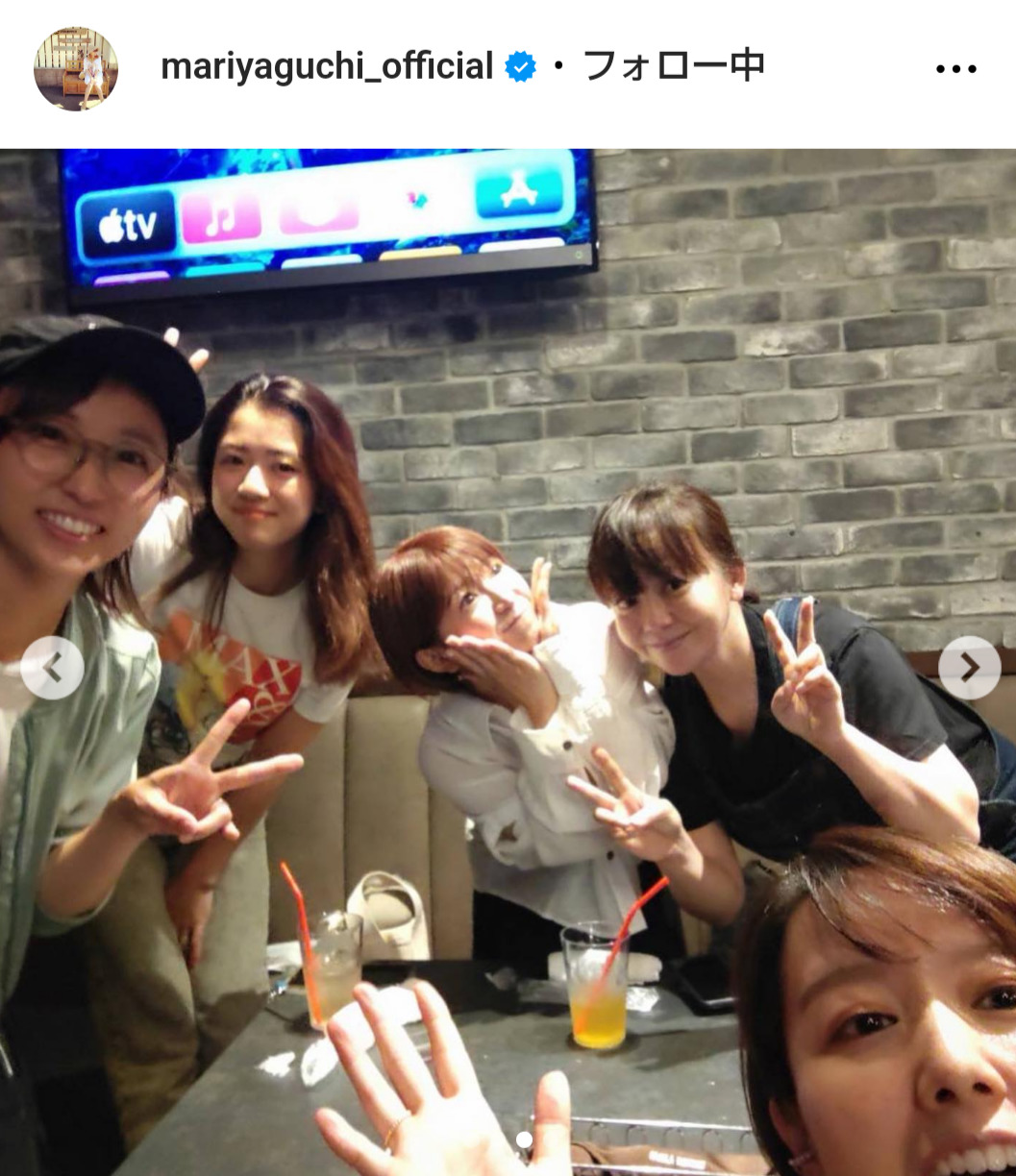 矢口真里のインスタグラムから