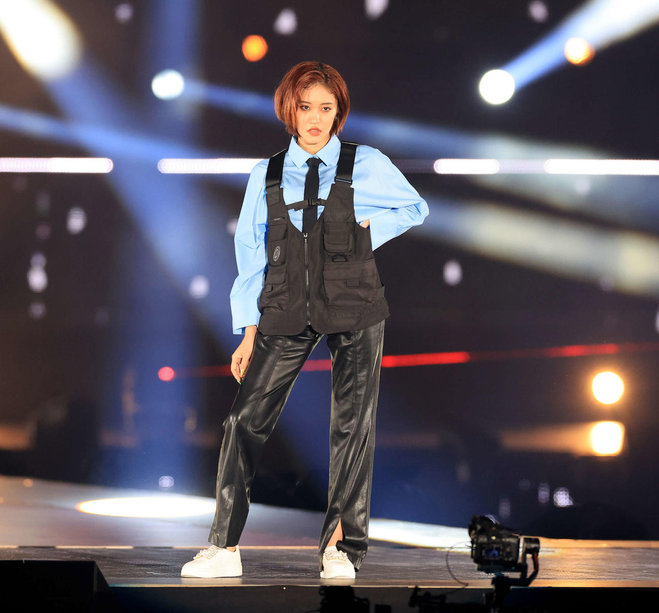 「Rakuten GirlsAward 2023 A／W」に登場した王林（撮影・浅見桂子）