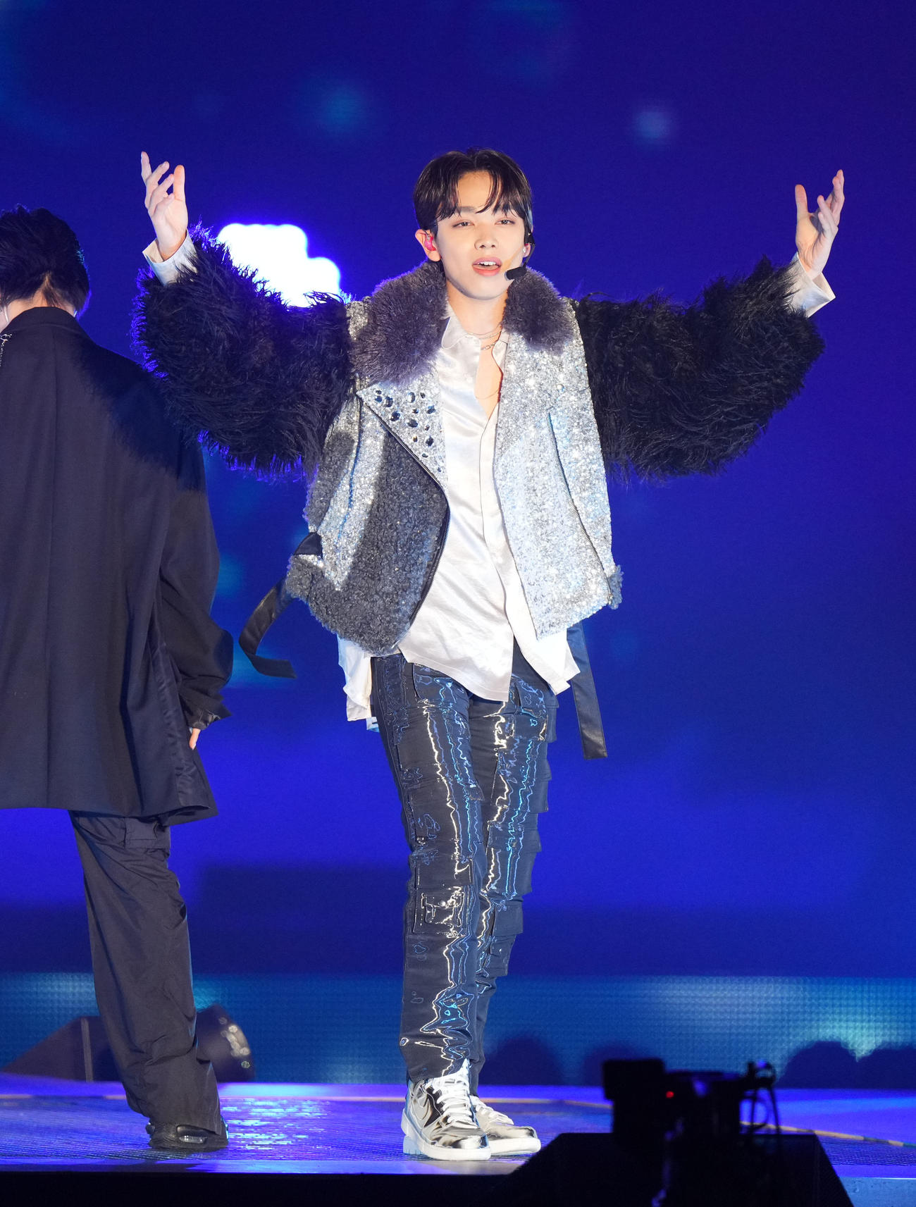 「Rakuten GirlsAward 2023 A／W」に登場した宮世琉弥（撮影・横山健太）