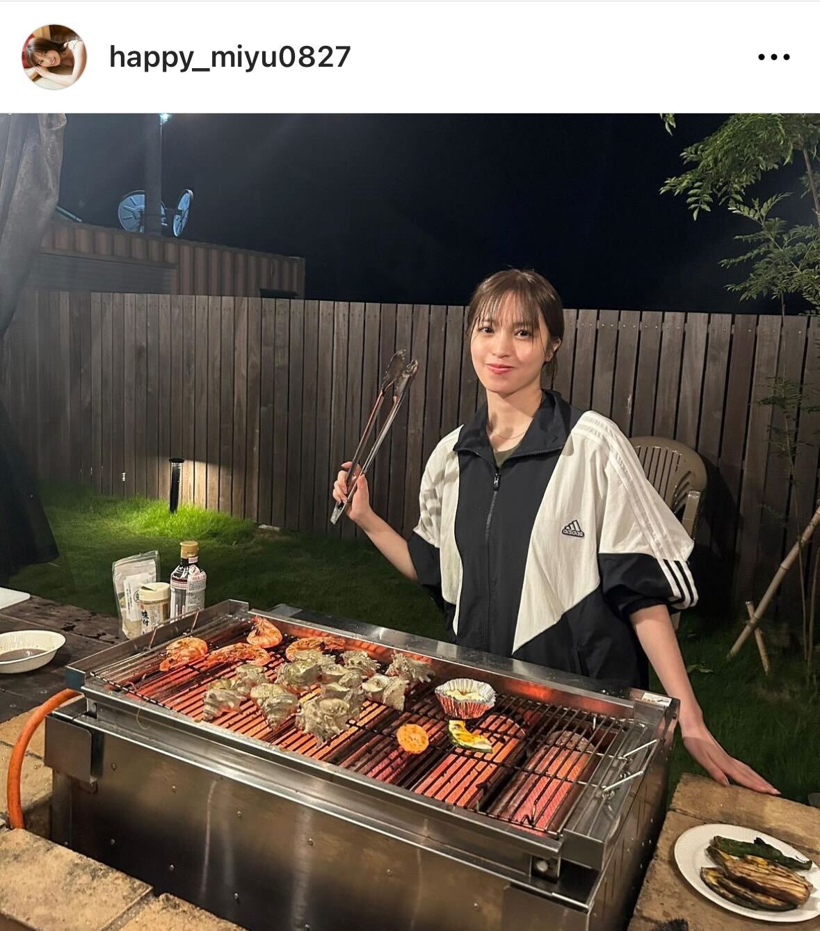 村島未悠のインスタグラムから