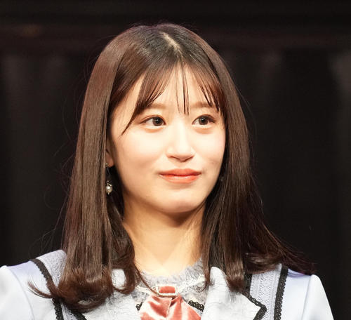 NMB48上西怜（2022年12月撮影）