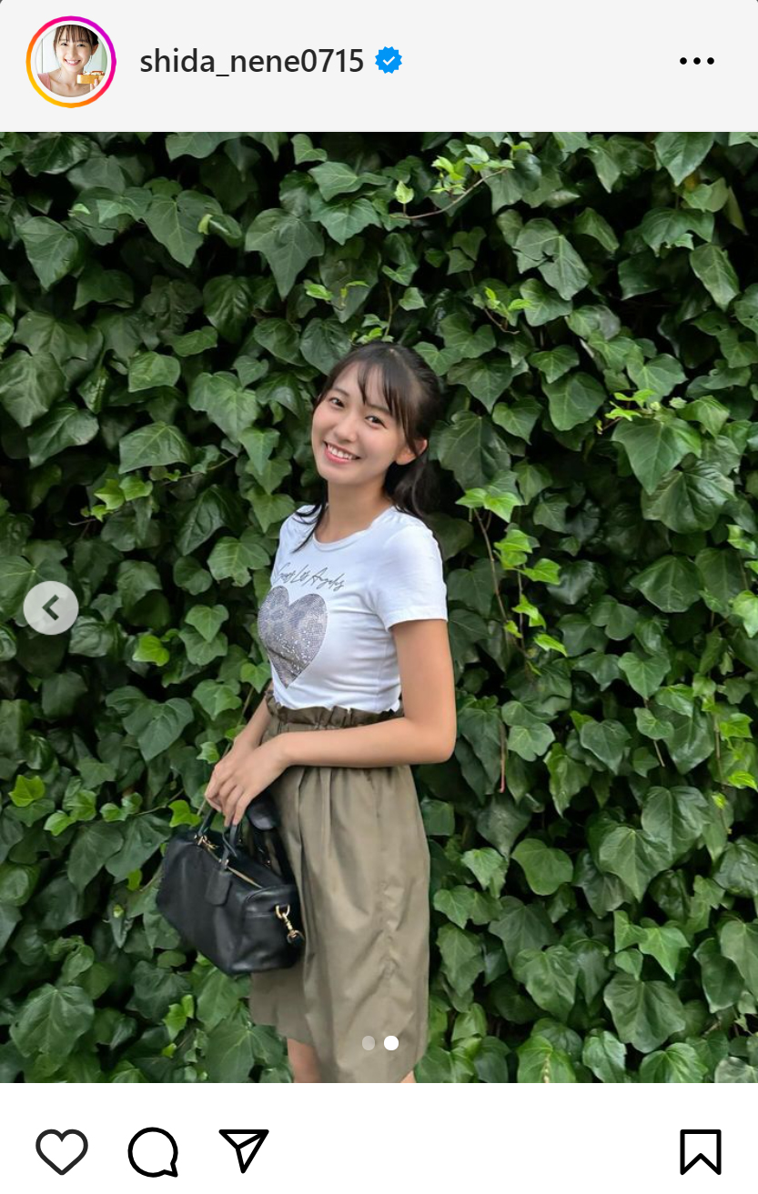 志田音々のインスタグラムから