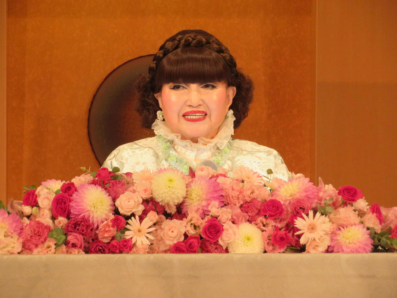 「続　窓ぎわのトットちゃん」発売記念会見を開いた黒柳徹子（撮影・村上幸将）