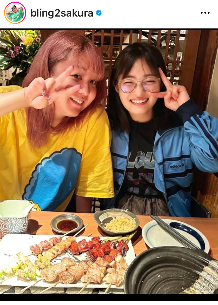 井上咲楽のインスタグラムから