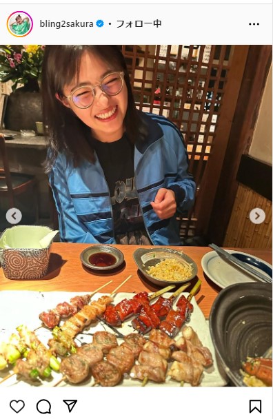 井上咲楽のインスタグラムから