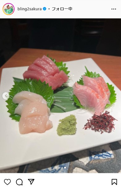 井上咲楽のインスタグラムから