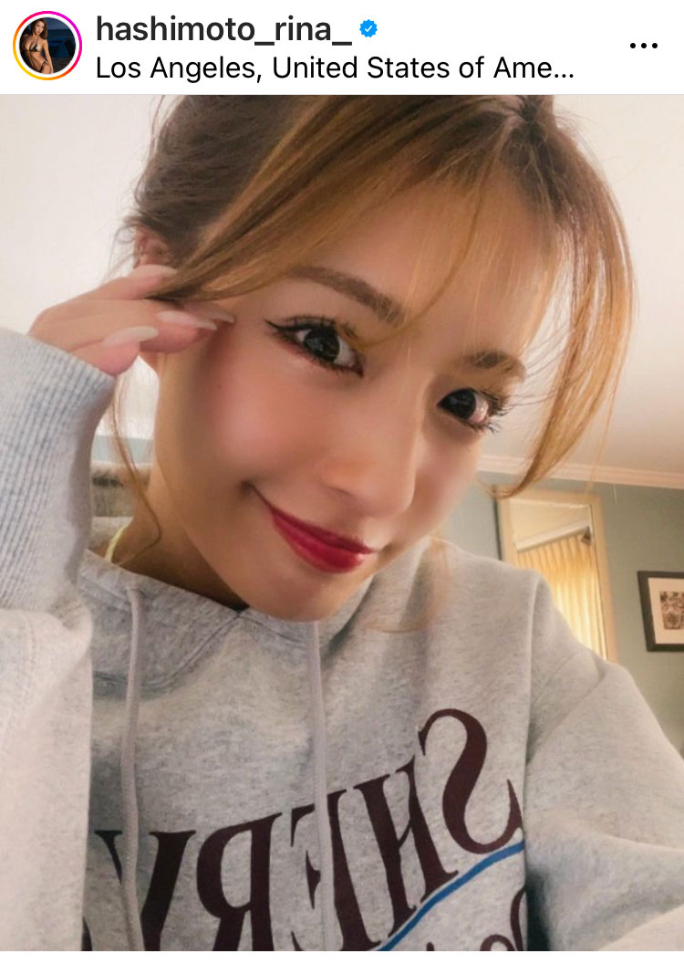 橋本梨菜のインスタグラムから
