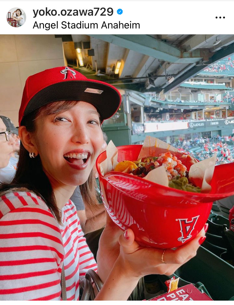小澤陽子アナのインスタグラムから