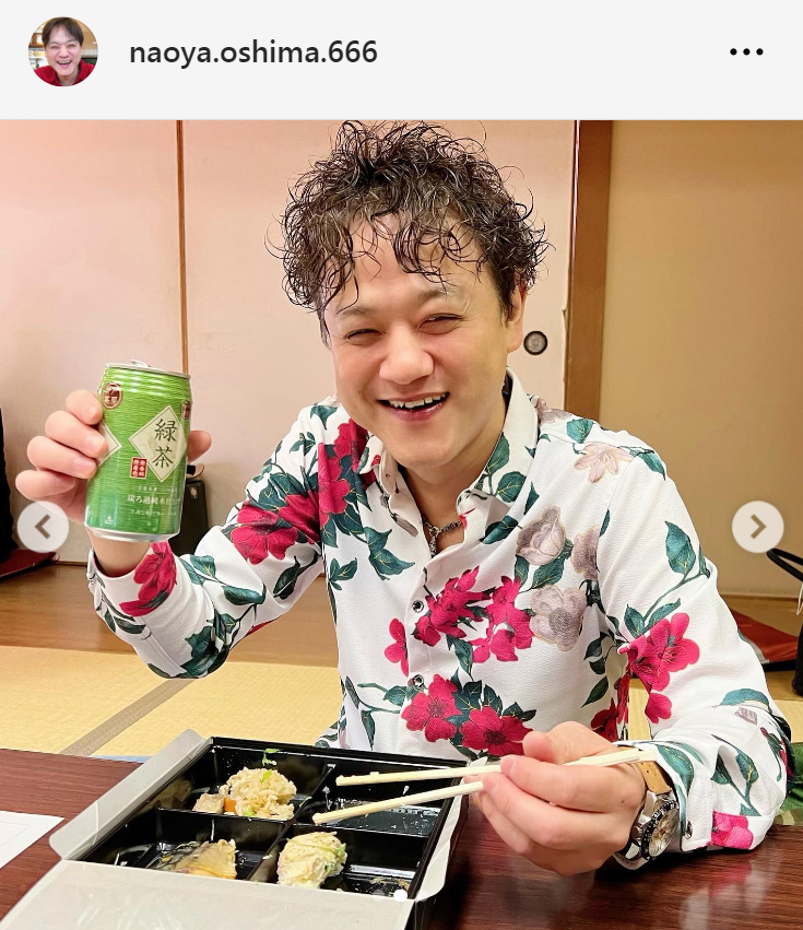 大島直也のインスタグラムから