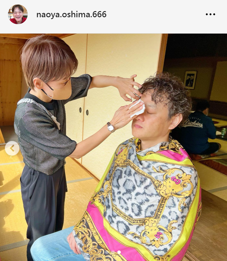大島直也のインスタグラムから