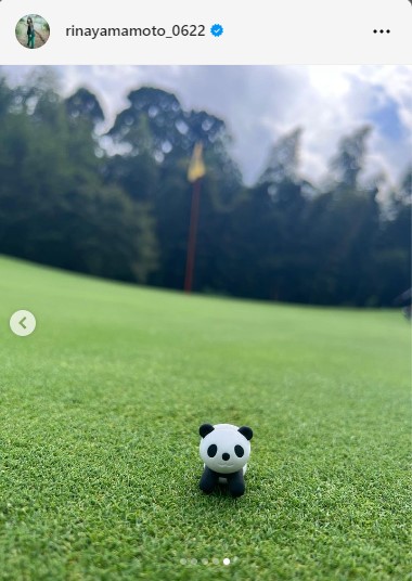 山本里菜アナウンサーのインスタグラムから