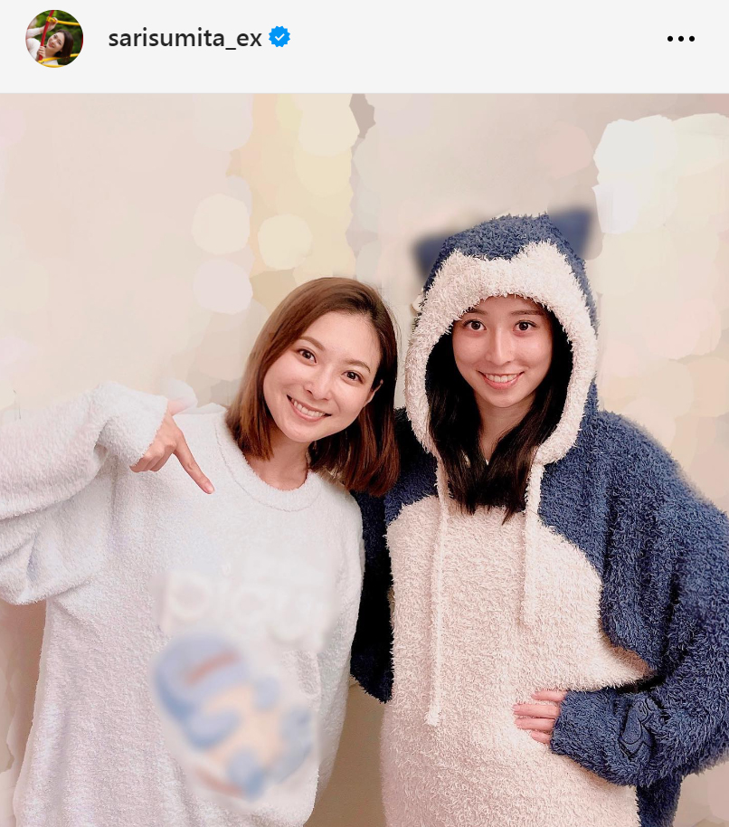 住田紗里アナのインスタグラムから
