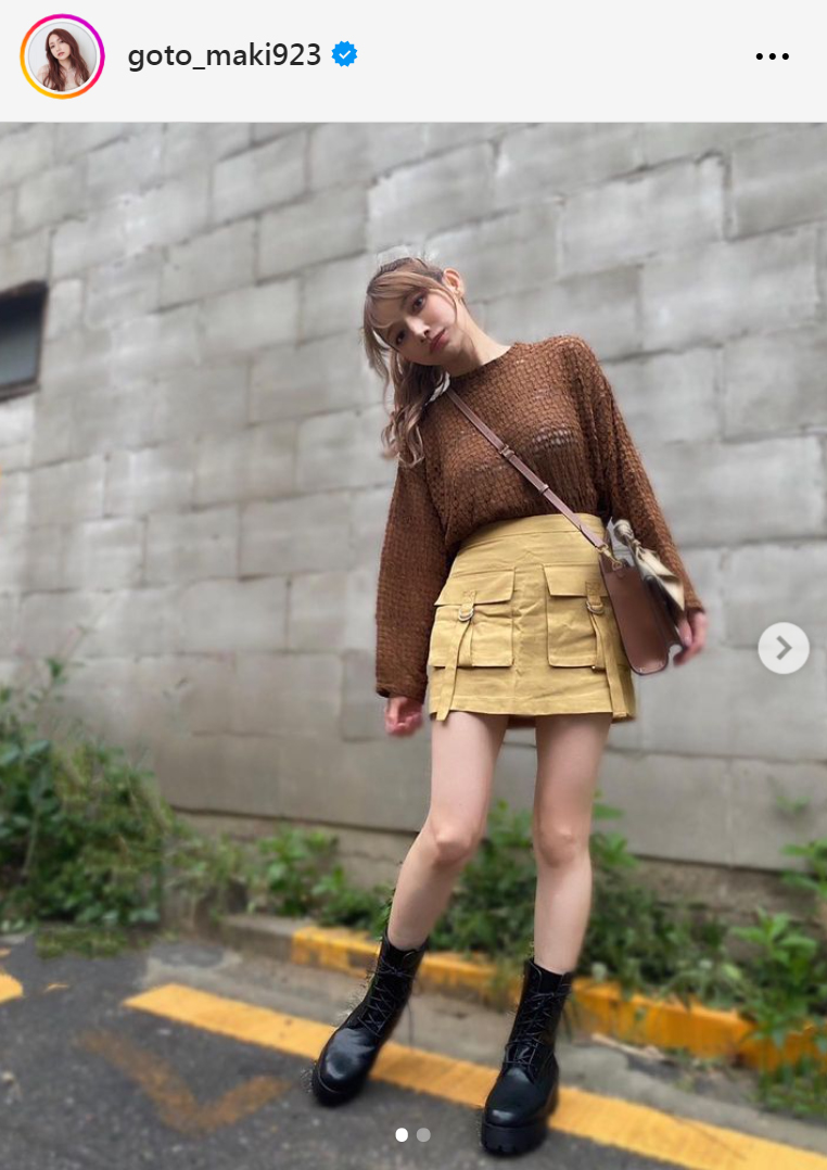 後藤真希のインスタグラムから