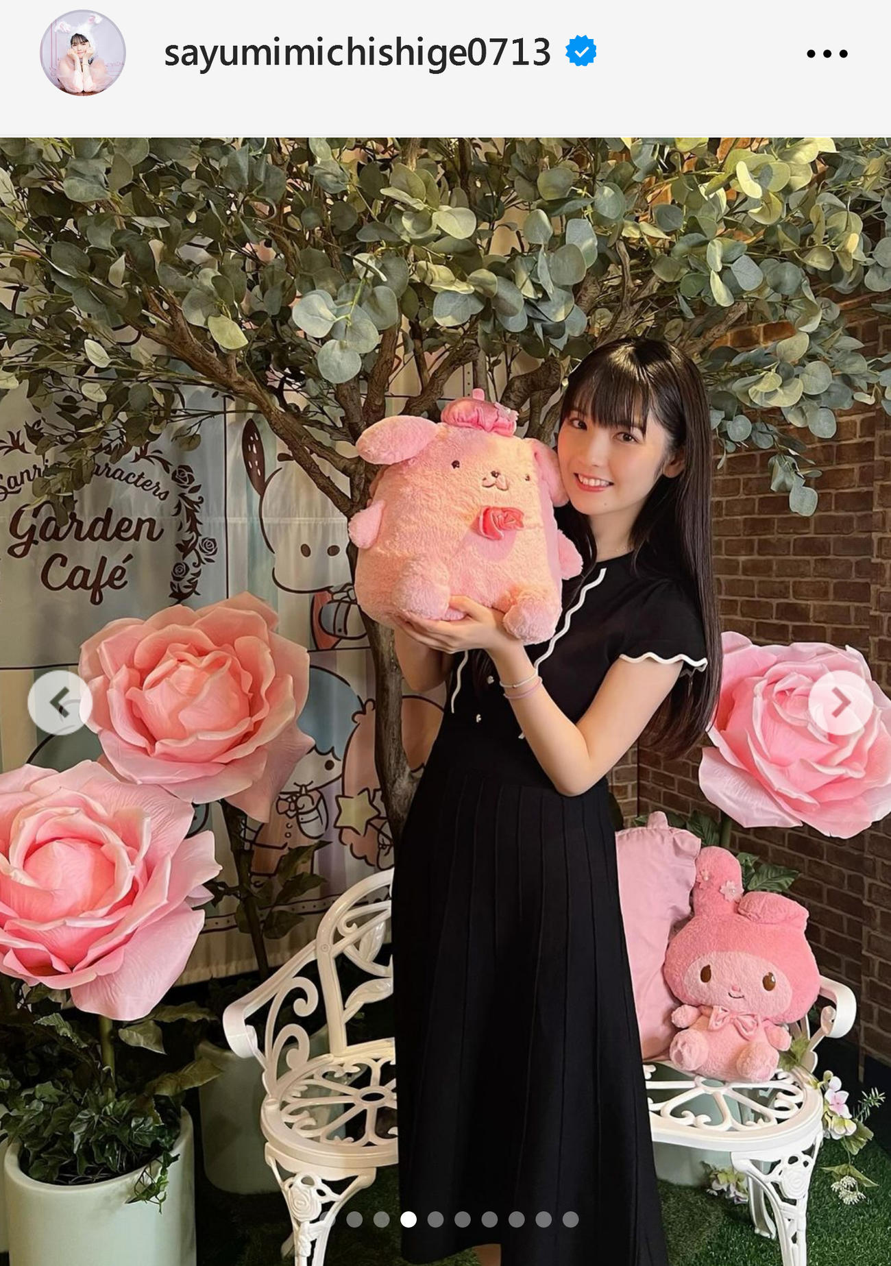 道重さゆみのインスタグラムから
