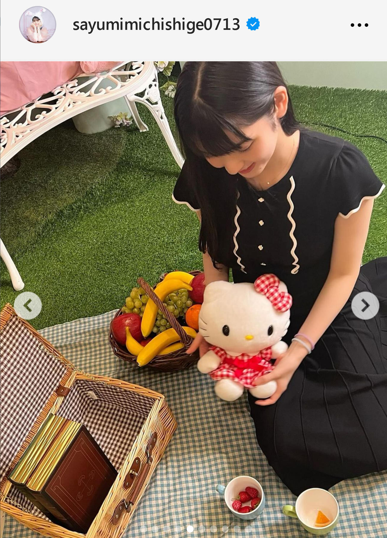 道重さゆみのインスタグラムから