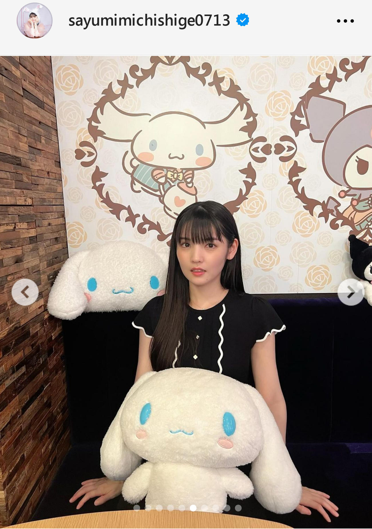 道重さゆみのインスタグラムから