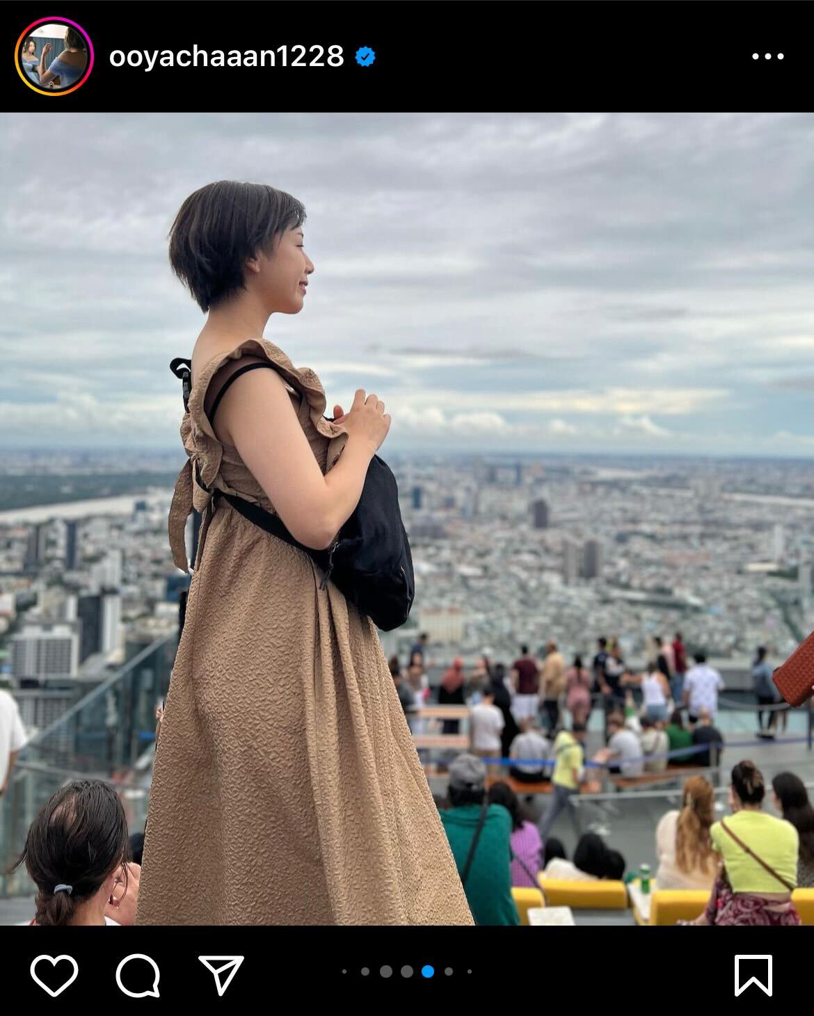 大家志津香インスタグラムから