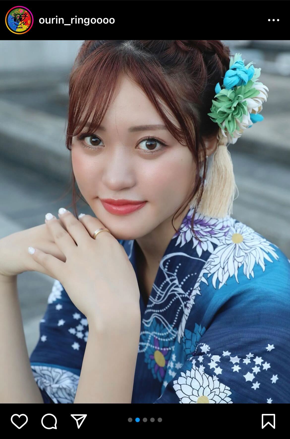 王林インスタグラムから