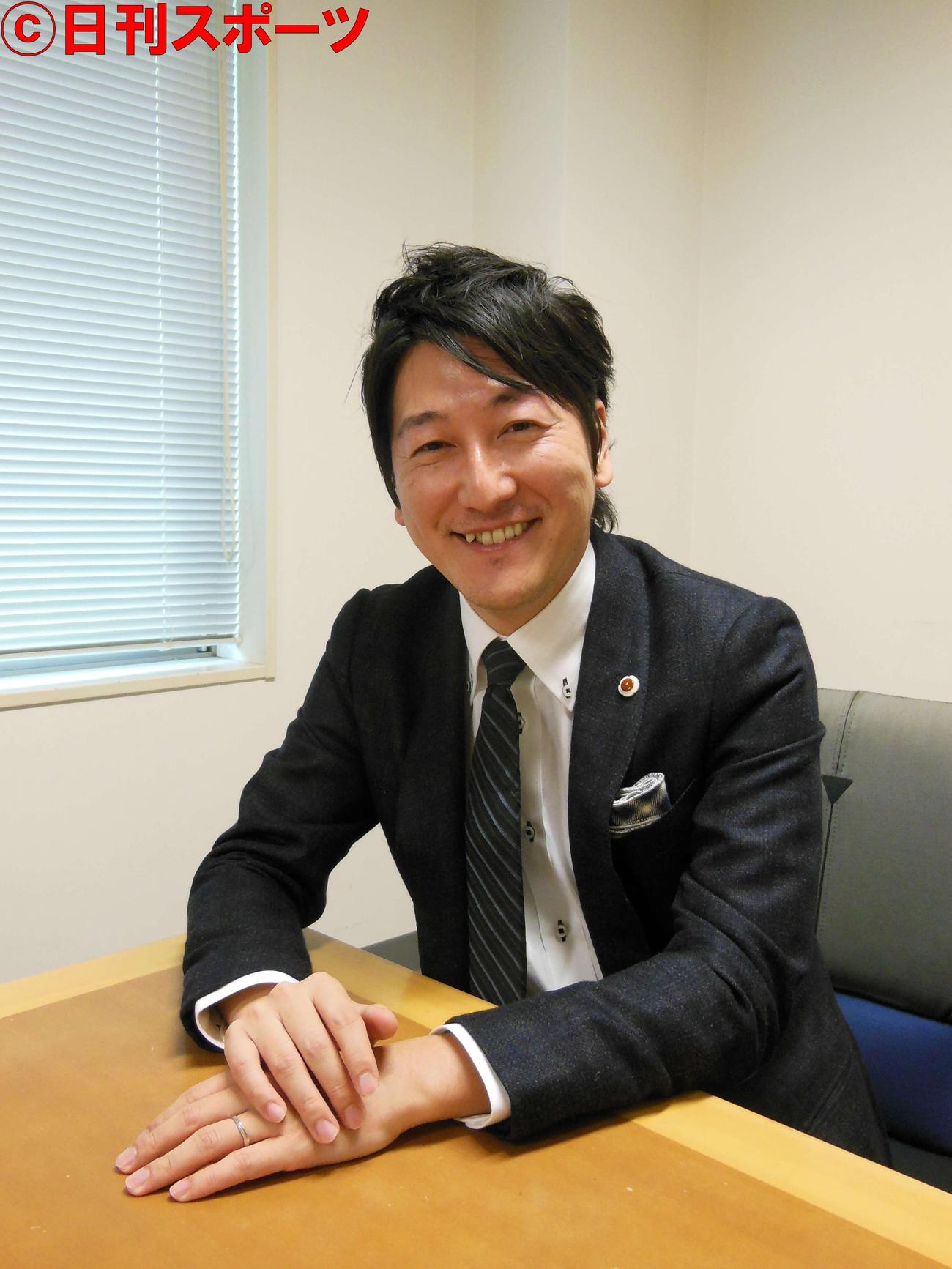 堀潤氏（2013年11月撮影）