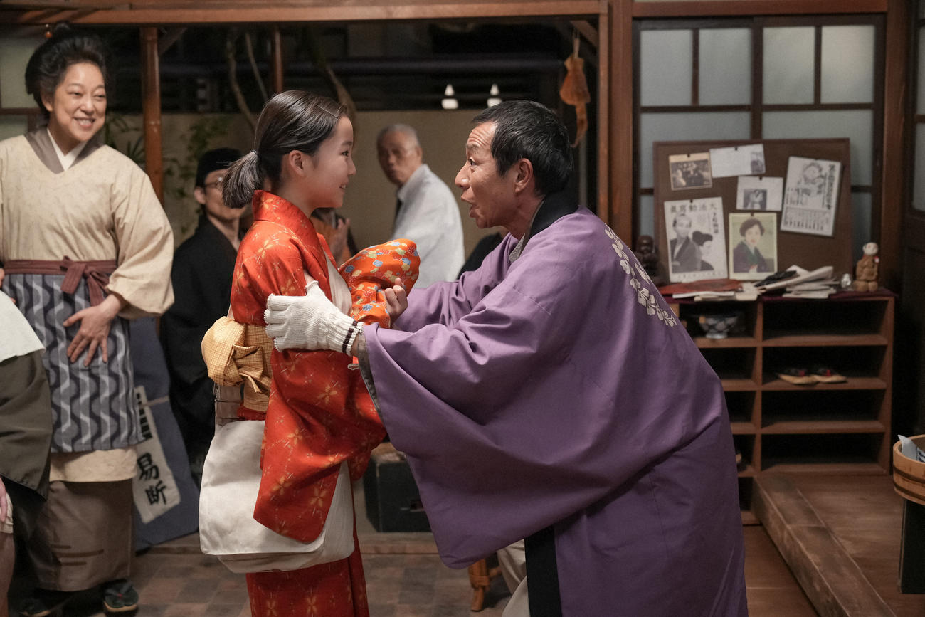 NHK連続テレビ小説「ブギウギ」の1場面（C）NHK