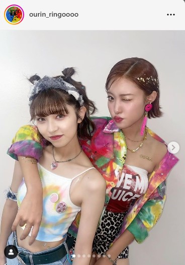 王林のインスタグラムから