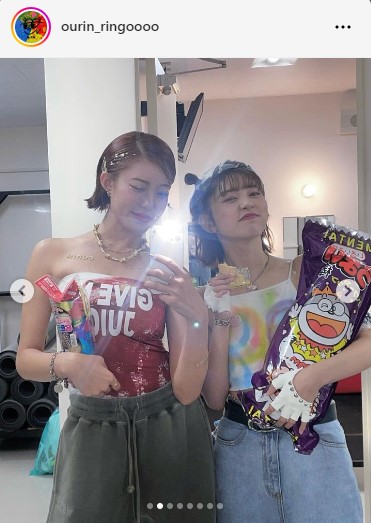 王林のインスタグラムから