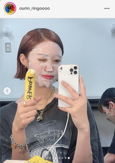 王林のインスタグラムから