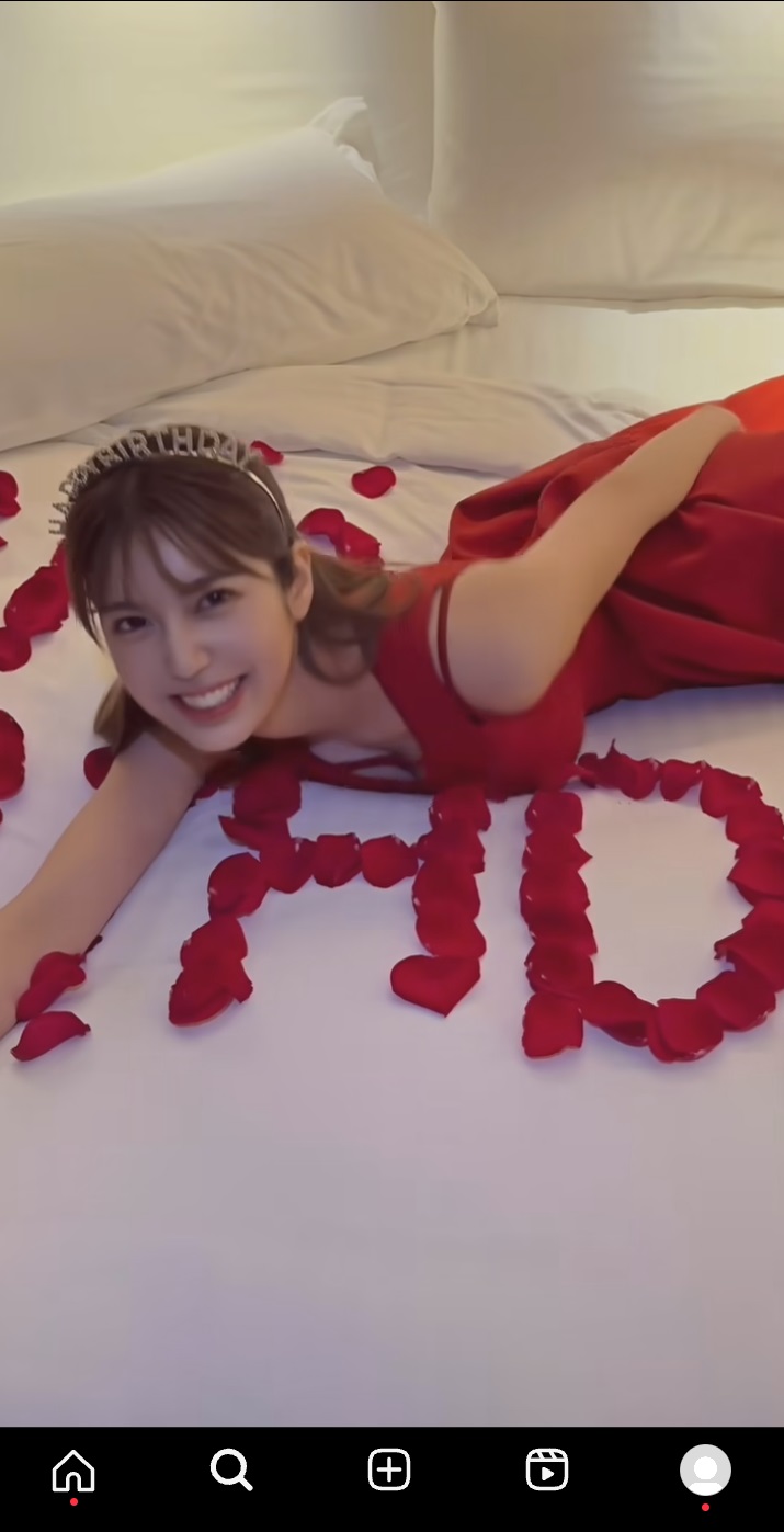 阿部なつきのインスタグラムから