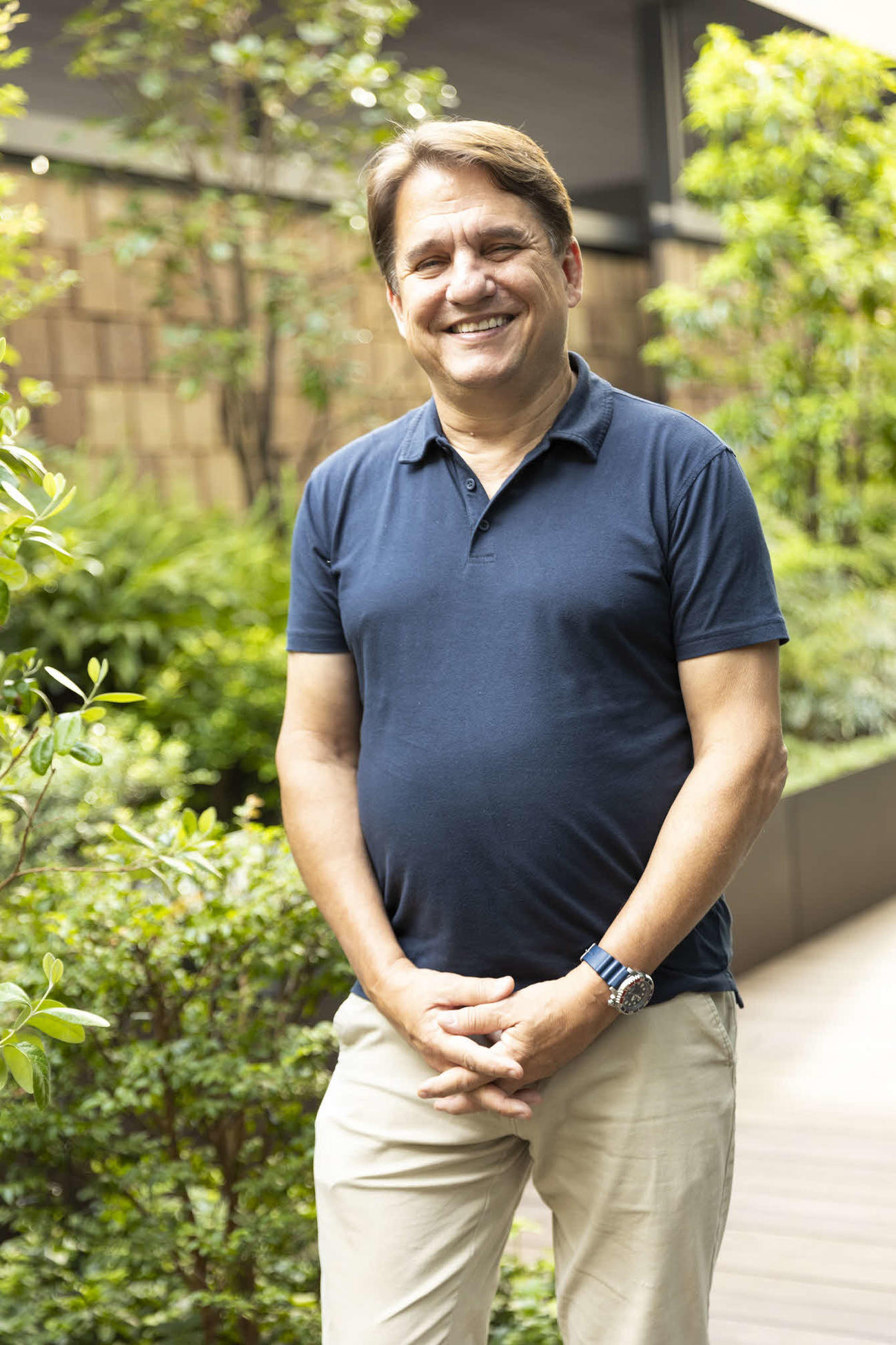 ボストン・ポップスの指揮者キース・ロックハート（C）池上夢貢（GEKKO）