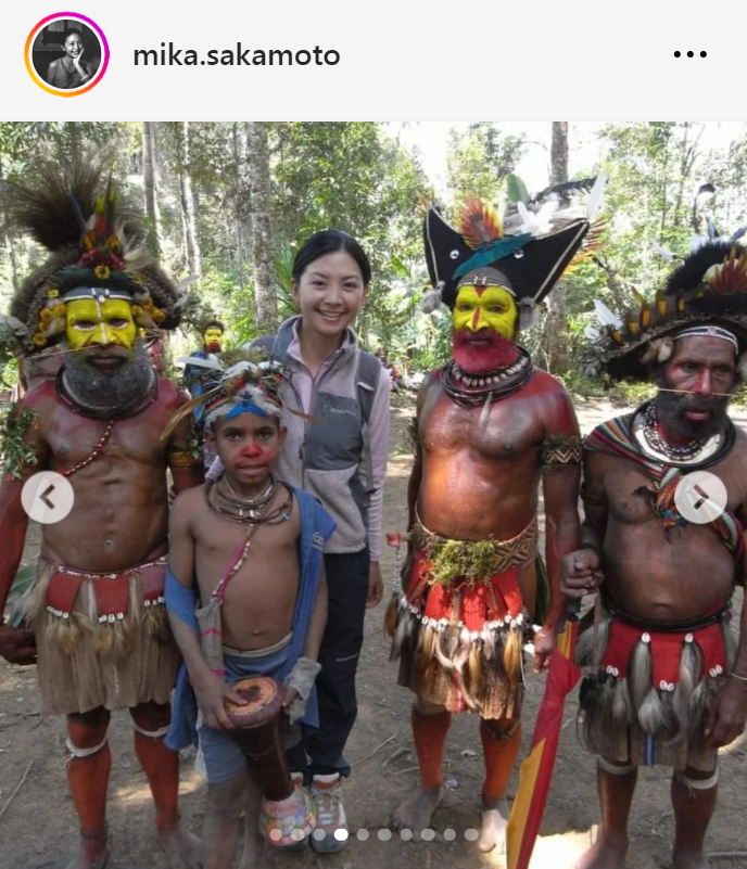 坂本三佳のインスタグラムから
