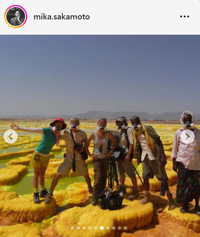 坂本三佳のインスタグラムから
