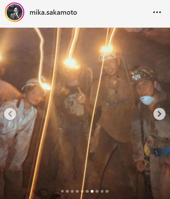 坂本三佳のインスタグラムから